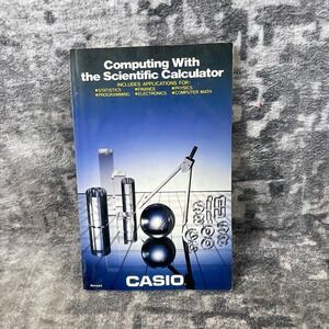 Vtg Casio Computing With the Scientific Calculator Revised Manual Japan STEM